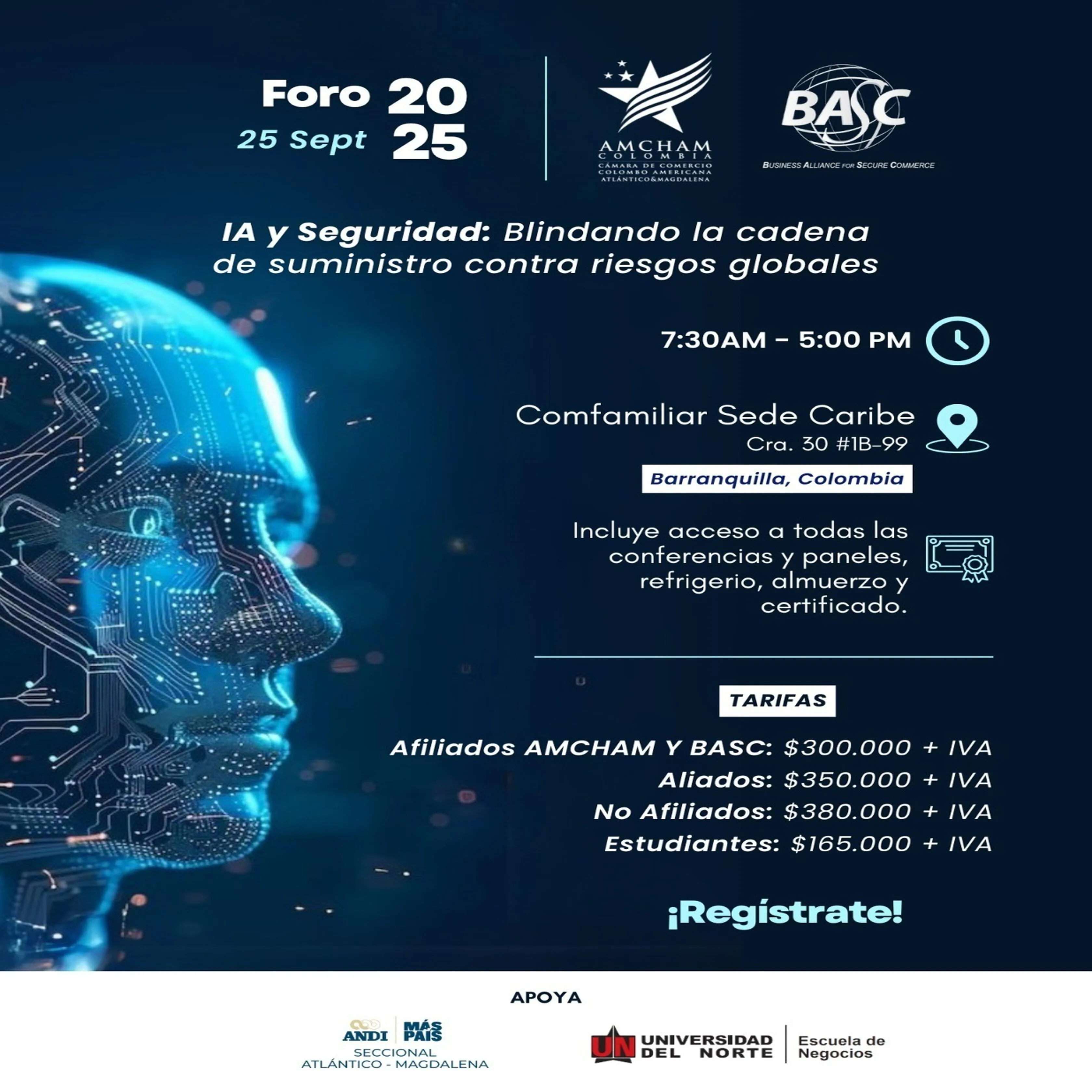 Maxim present at AmCham & BASC Forum